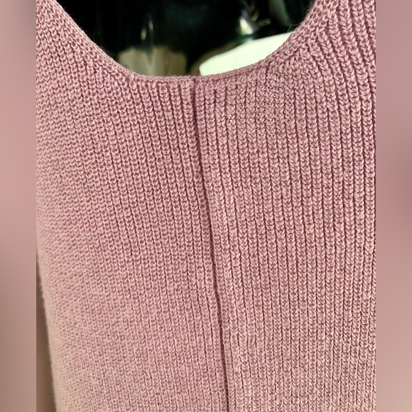 Lilac Purple JOIE Collared V Knit Sleeveless Vest Top Size XS Unworn Polo Mauve - Picture 9 of 10
